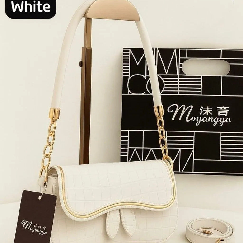Leather Printed Shoulder Bag