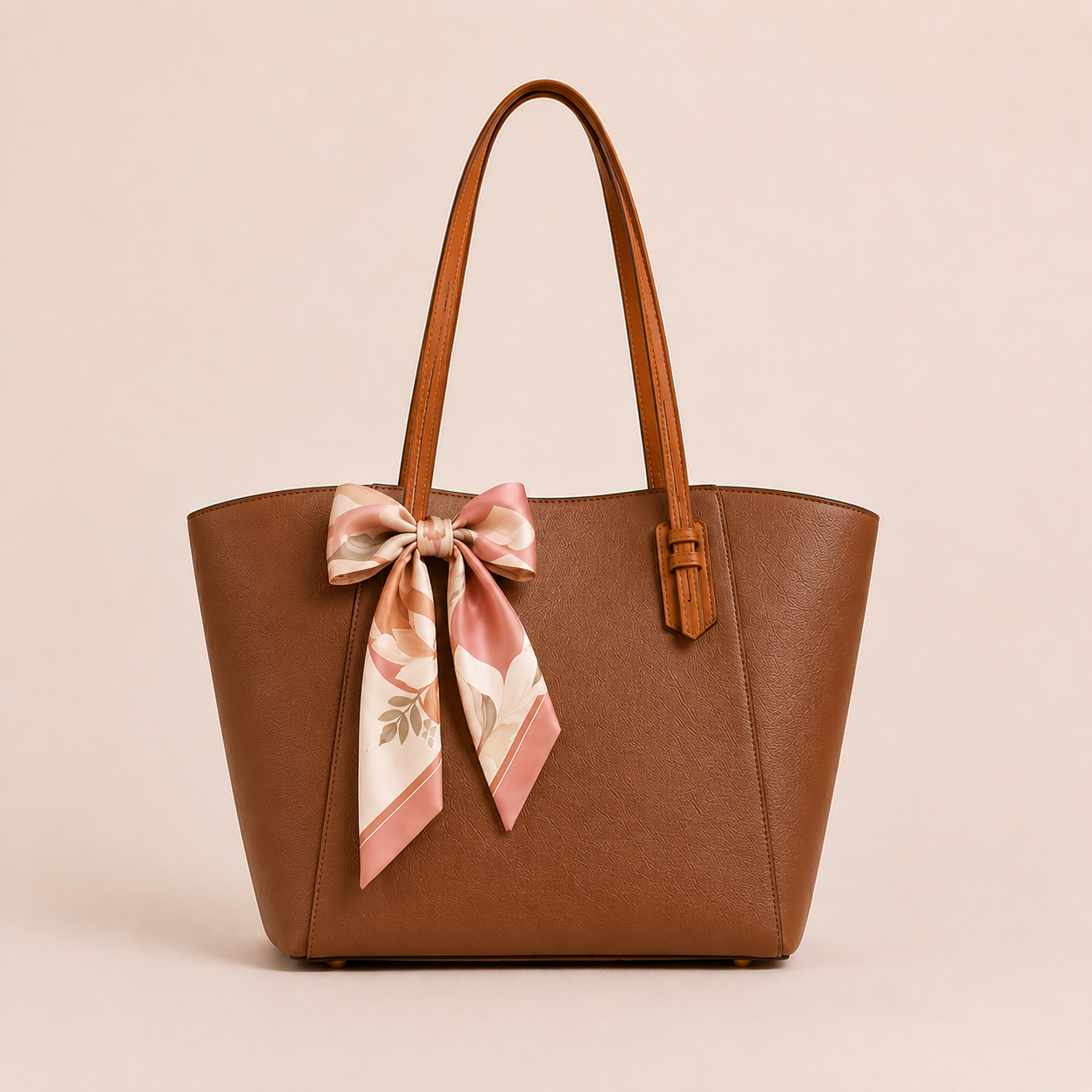 Elegant Ivory Tote Bag Premium Everyday Shoulder Handbag