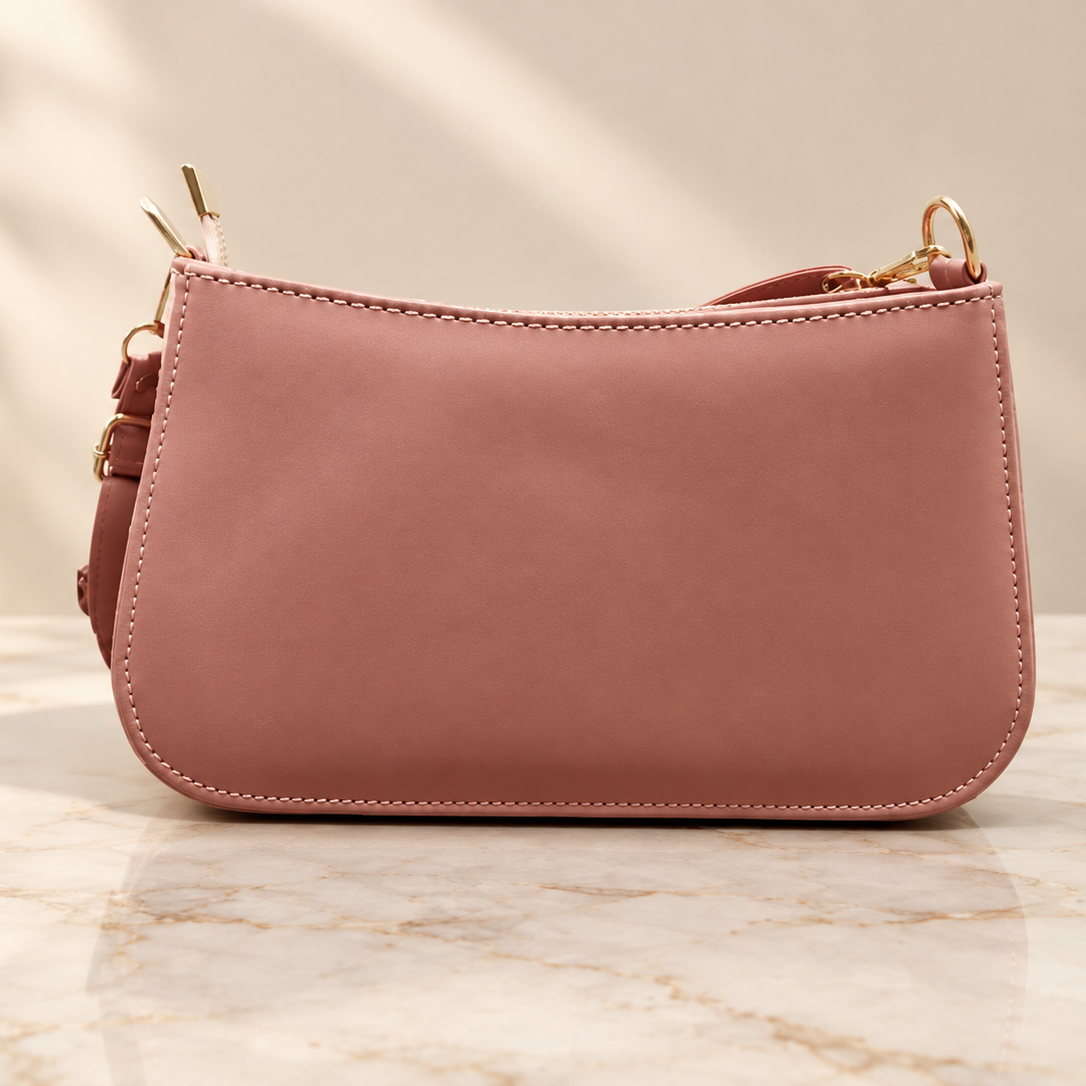 Zenwia Classic Shoulder Bag – Premium Vegan Leather Handbag for Women