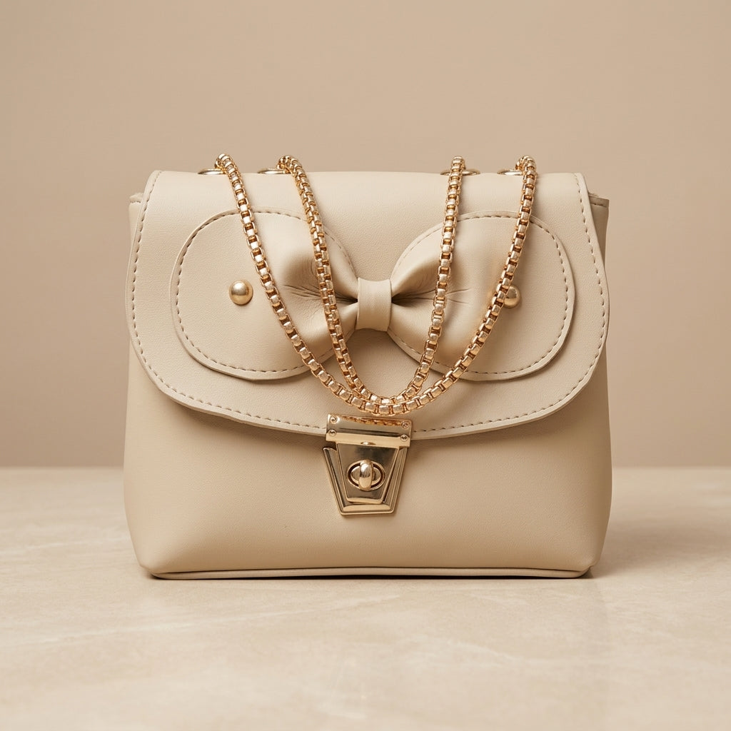 Luxury Bow Chain Shoulder Bag