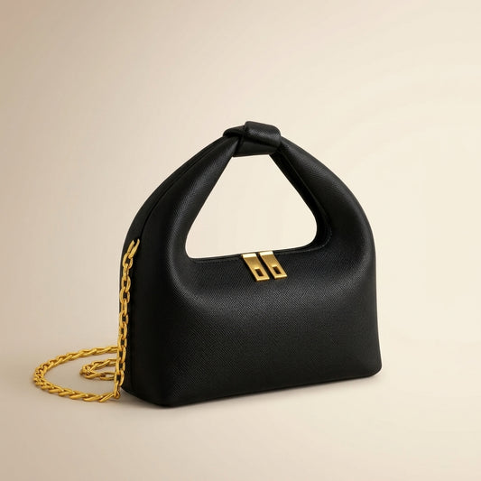 Women’s Leather Plain Shoulder Bag