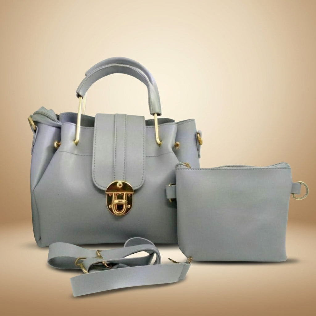 Premium PU Leather Crossbody Bag Set for Women