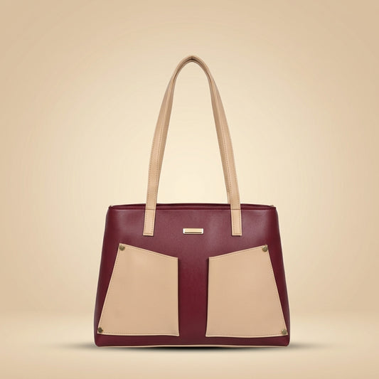 Premium Two-Tone Tote Bag for Women