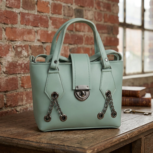 Zenwia Luxe Chain Tote Bag