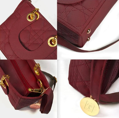 Elegant Quilted Crossbody Bag for Women