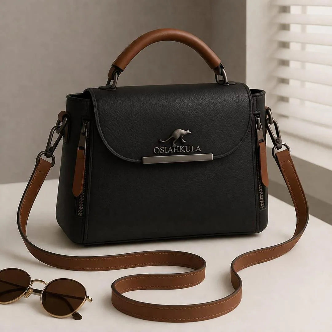 Brown Kangaroo Crossbody Bag