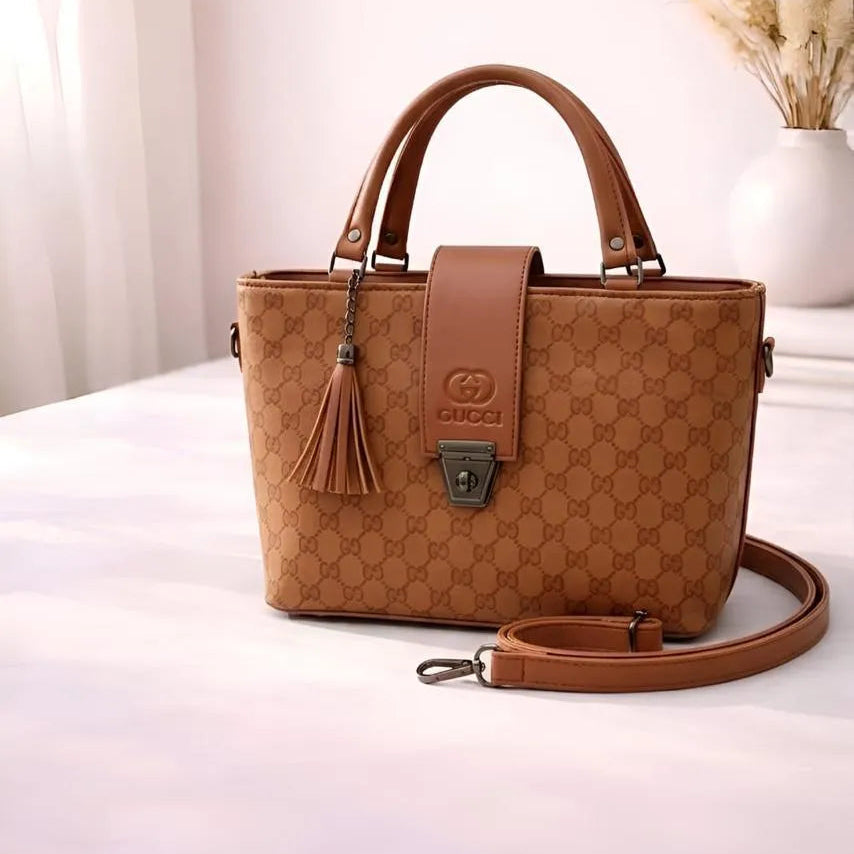 Premium Leather Shoulder Bag – Trendy & Comfortable Office & Casual Bag
