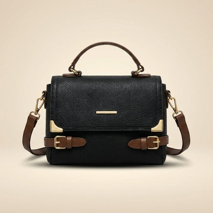 Leather shoulder Bag Medium Long Strap