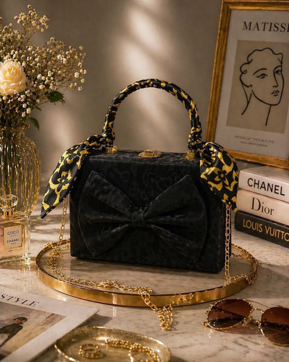 Premium Cow Handbag with Gold Handle – Stylish & Durable Ladies Handbag
