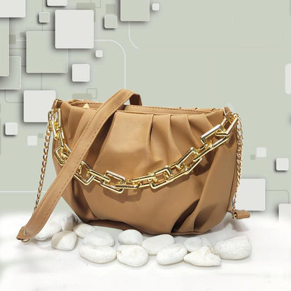 Premium Leather Crossbody Bag – Elegant & Lightweight Everyday Shoulder Bag