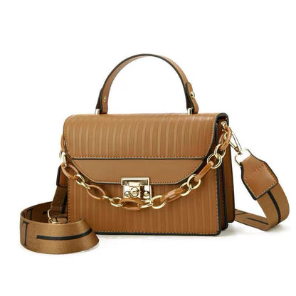 Stylish Striped Shoulder Bag for Women