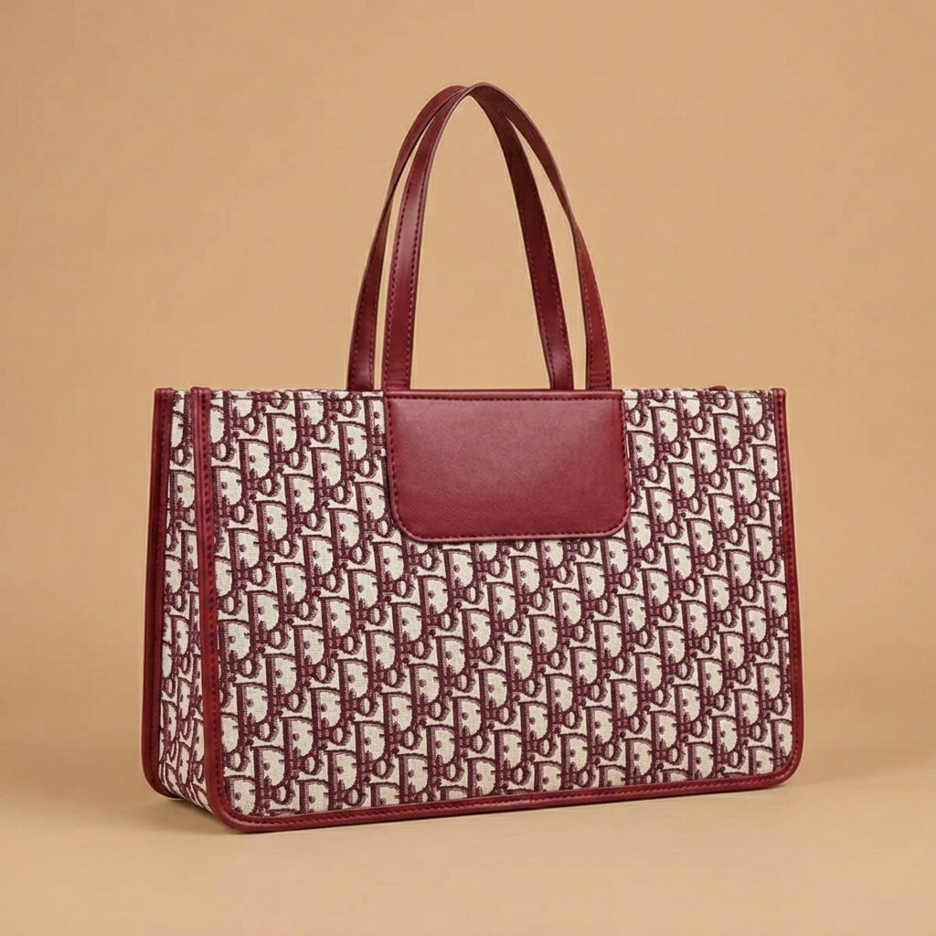 Luxury Checked Pattern Everyday Shoulder Bag