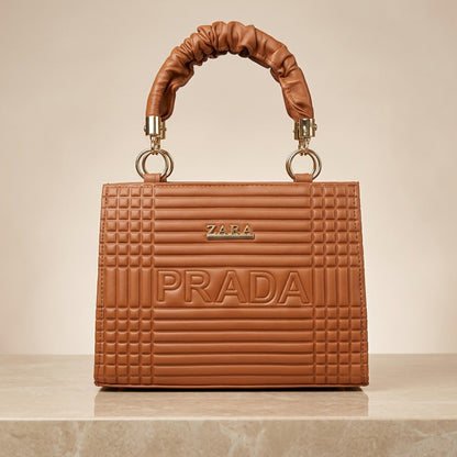 Premium Quilted Pink Shoulder Bag