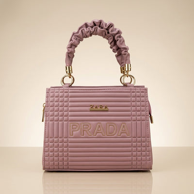 Premium Quilted Pink Shoulder Bag