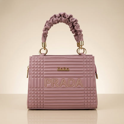 Premium Quilted Pink Shoulder Bag