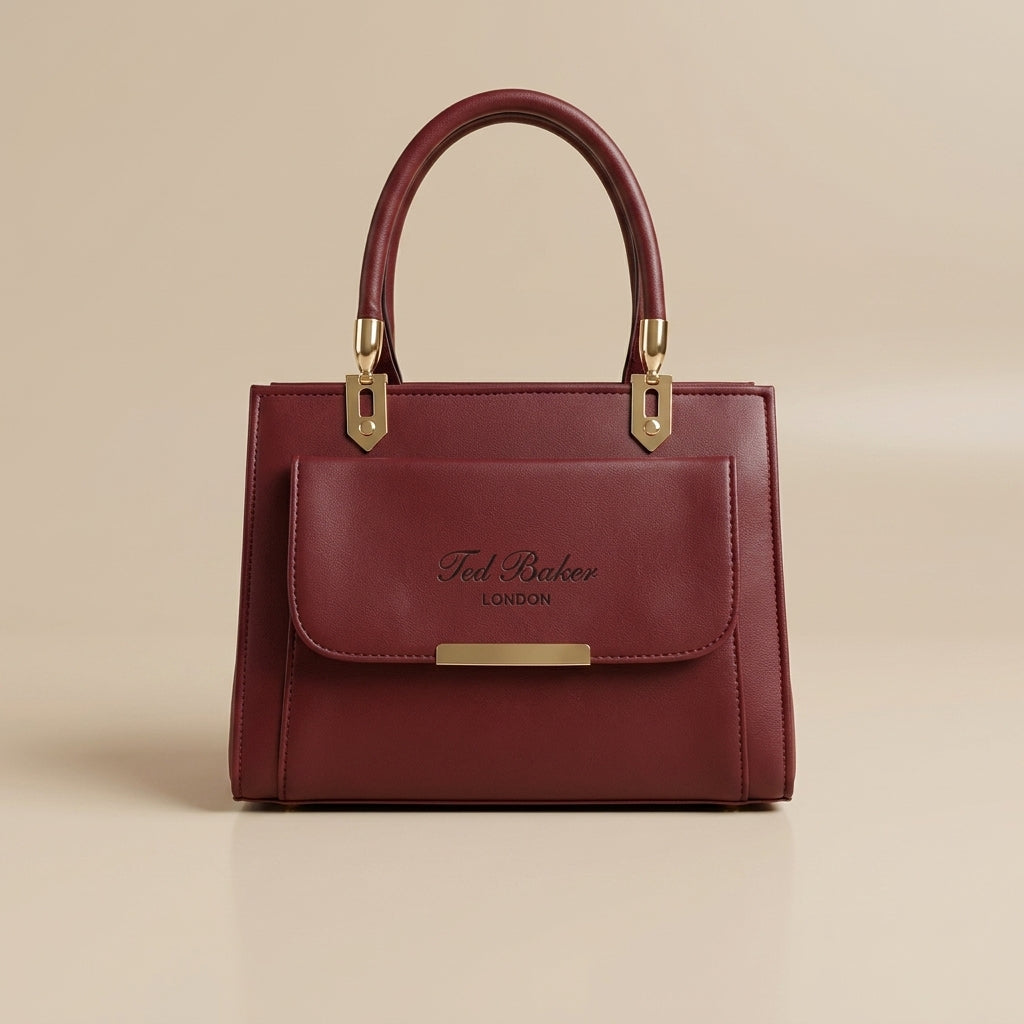 Emerald Grace Structured Handbag
