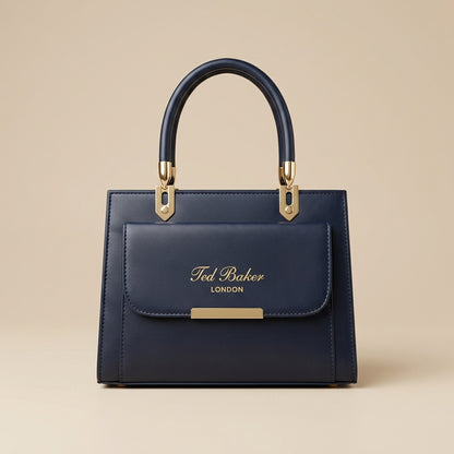 Emerald Grace Structured Handbag