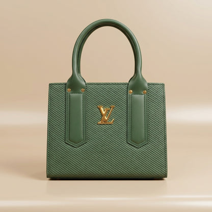 Midnight Elegance Structured Tote