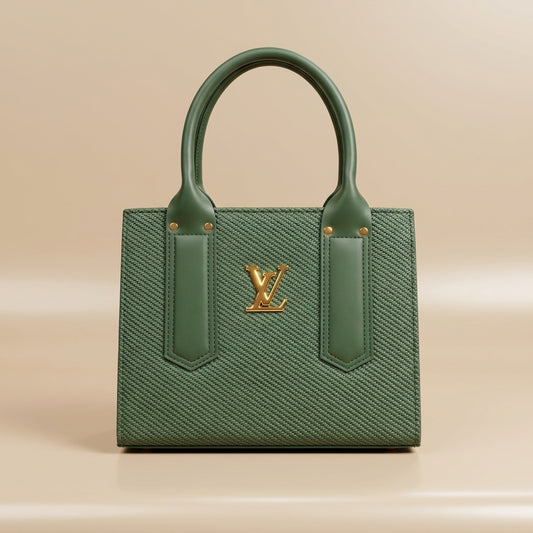 Midnight Elegance Structured Tote