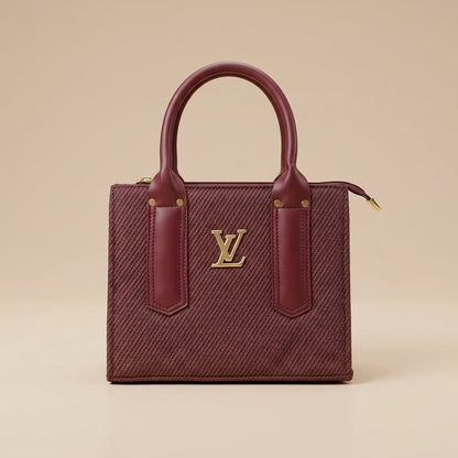 Midnight Elegance Structured Tote
