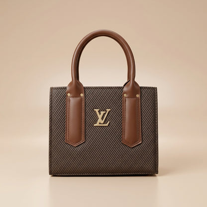 Midnight Elegance Structured Tote