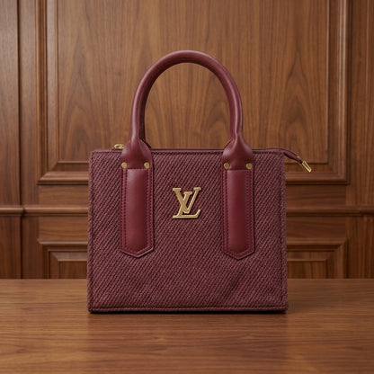 Midnight Elegance Structured Tote