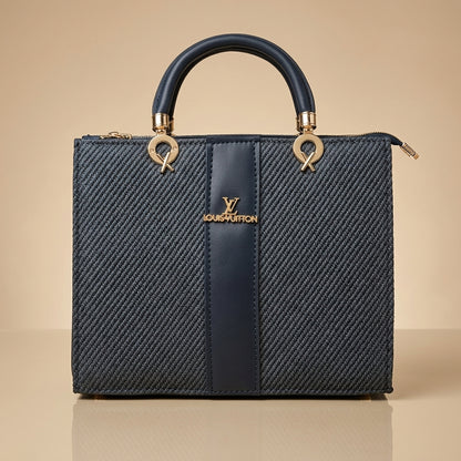 Blush Elegance Structured Tote Bag for Women