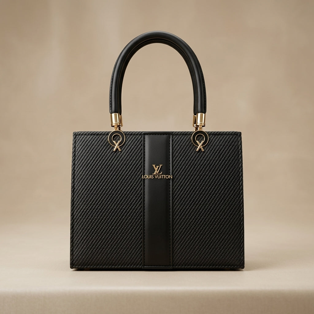Blush Elegance Structured Tote Bag for Women