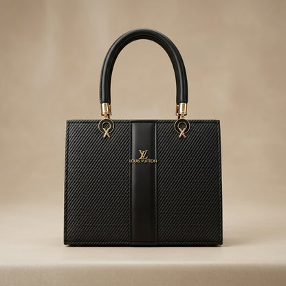 Blush Elegance Structured Tote Bag for Women