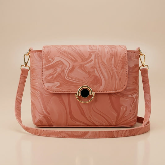Elegant Marble Crossbody Bag for Women