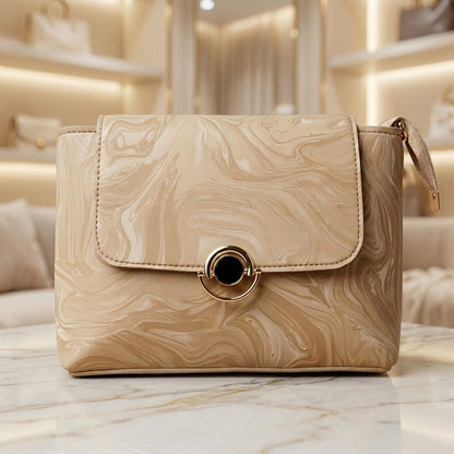 Elegant Marble Crossbody Bag for Women