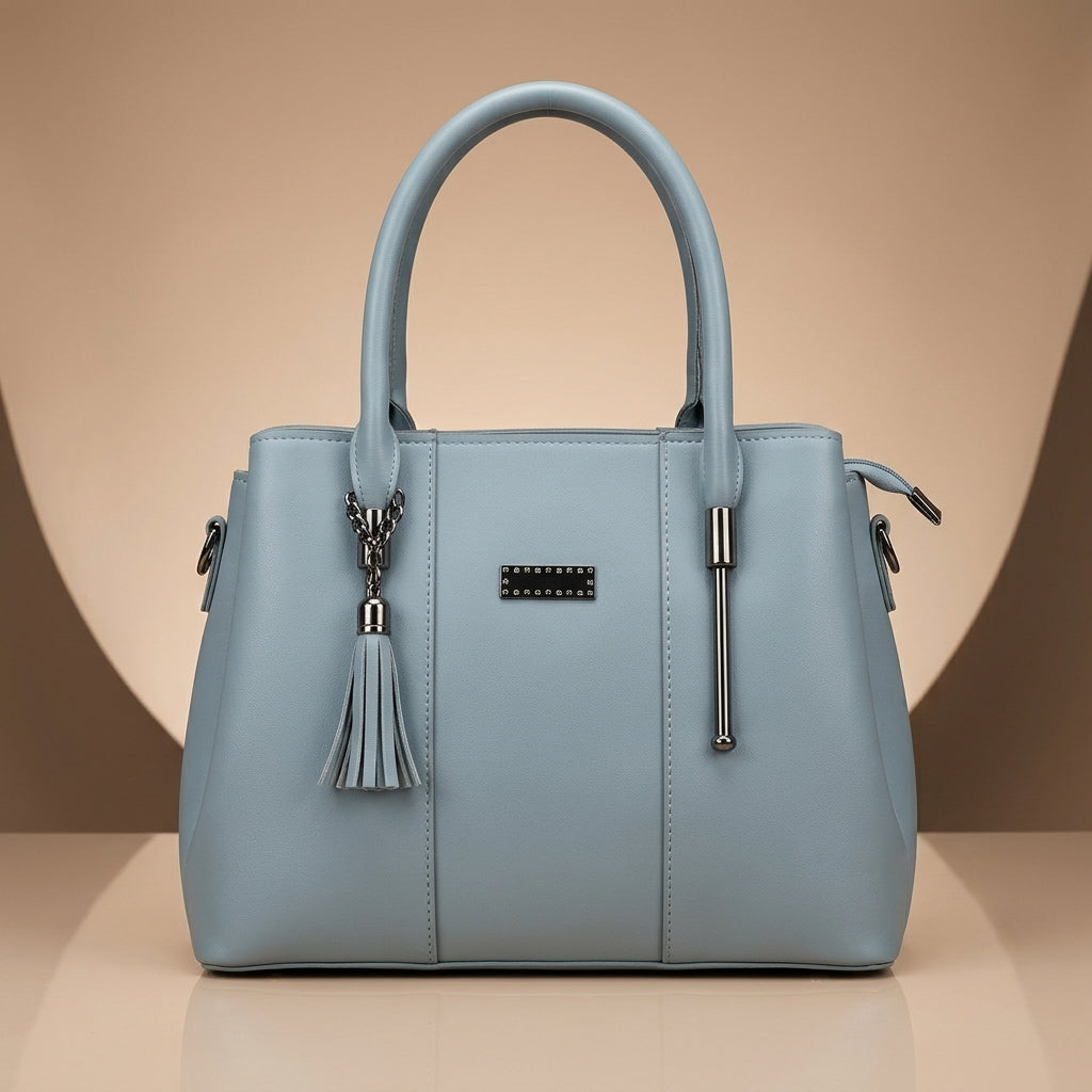 Azure Elegance Tote Bag for Women