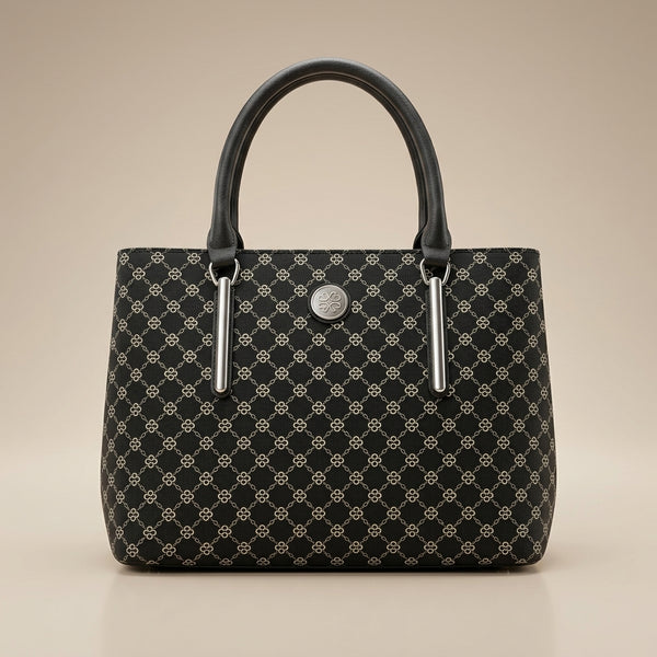Signature Pattern Tote Bag for Women