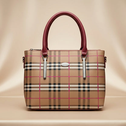 Signature Pattern Tote Bag for Women