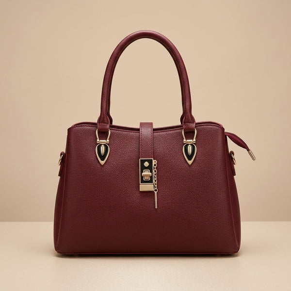 Luxury Lock Detail Handbag for Women