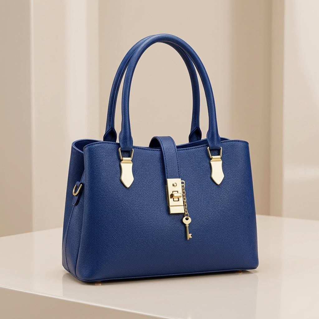 Luxury Lock Detail Handbag for Women