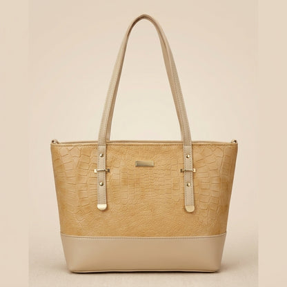 Luxury Croc Texture Tote Bag for Women