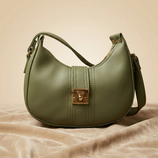 Elegant Crescent Shoulder MoonBag