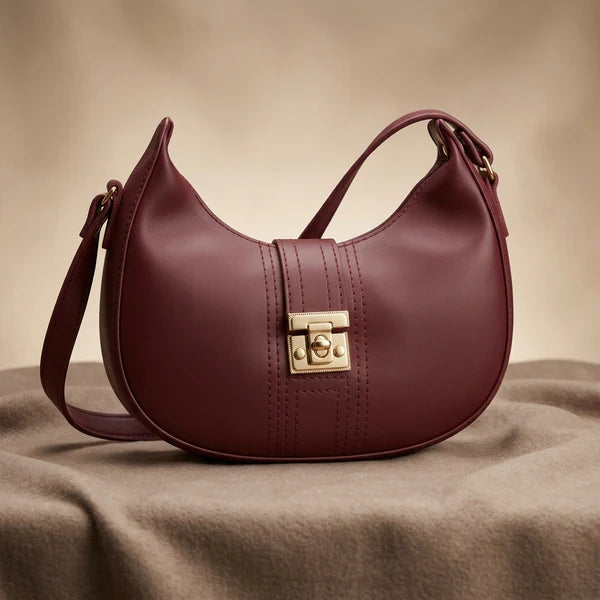 Elegant Crescent Shoulder MoonBag