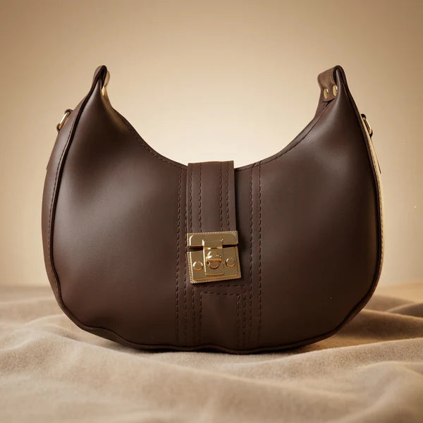 Elegant Crescent Shoulder MoonBag