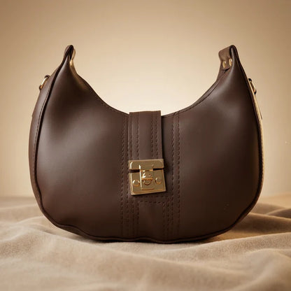 Elegant Crescent Shoulder MoonBag