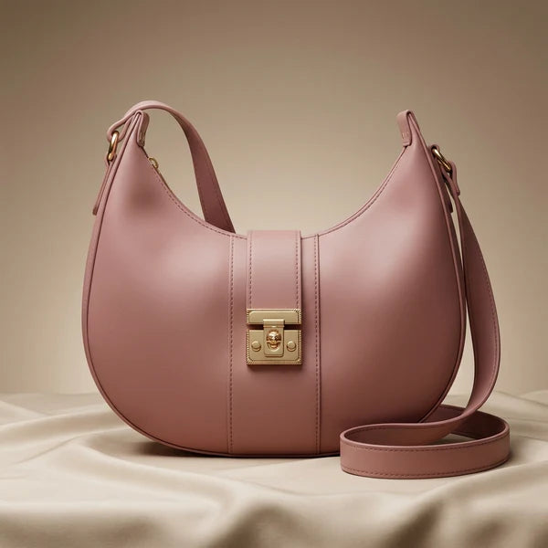Elegant Crescent Shoulder MoonBag