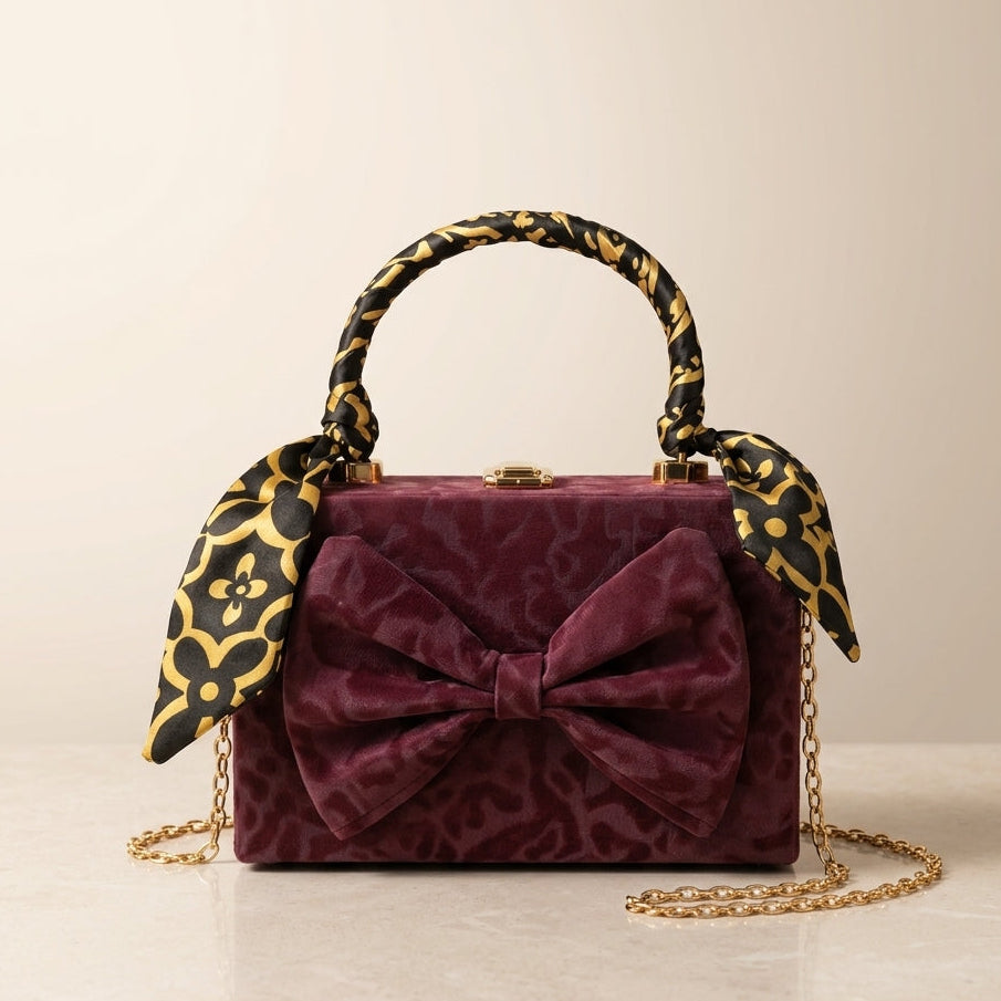 Premium Cow Handbag with Gold Handle – Stylish & Durable Ladies Handbag