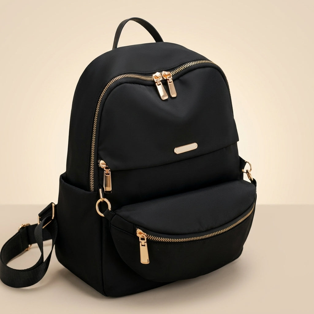 Premium Nylon Backpack Set for Women