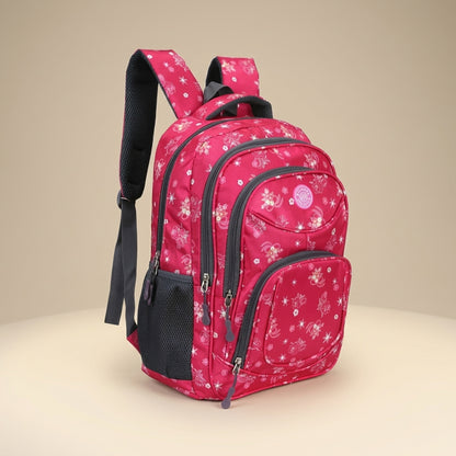 Stylish Floral Backpack for Girls Students