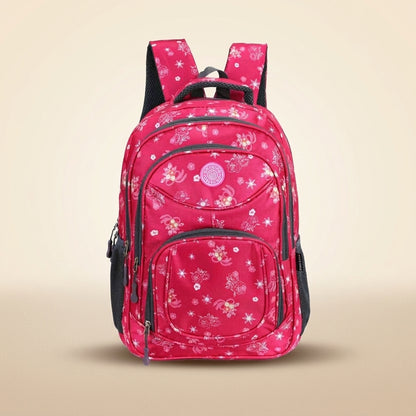 Stylish Floral Backpack for Girls Students