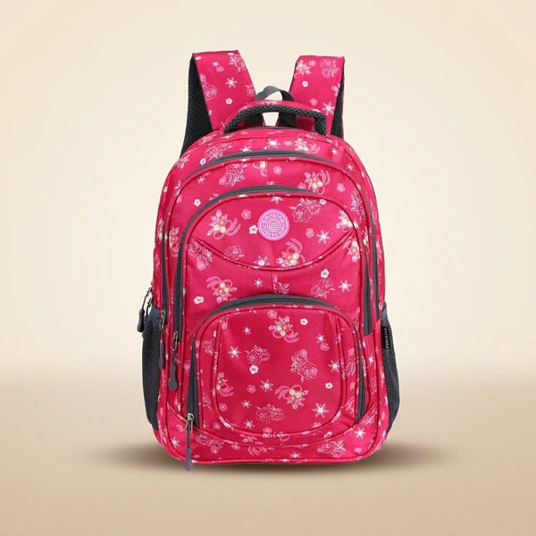Stylish Floral Backpack for Girls Students