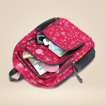 Stylish Floral Backpack for Girls Students