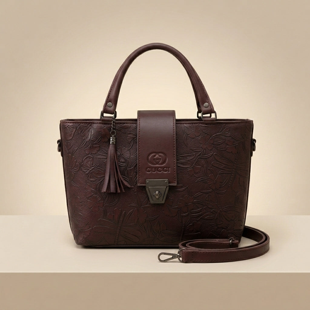 Premium Leather Shoulder Bag – Trendy & Comfortable Office & Casual Bag
