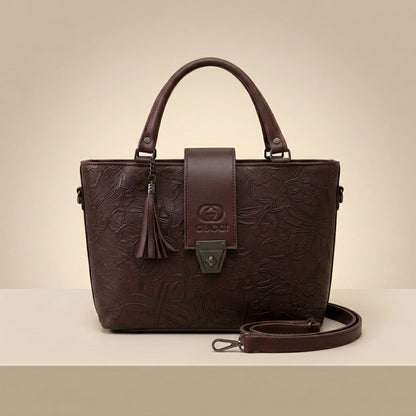 Premium Leather Shoulder Bag – Trendy & Comfortable Office & Casual Bag